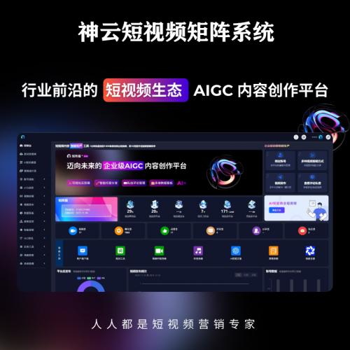 神云短视频矩阵系统